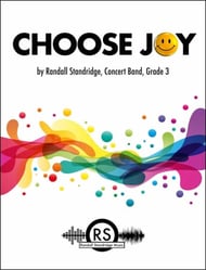 Choose Joy Concert Band sheet music cover Thumbnail